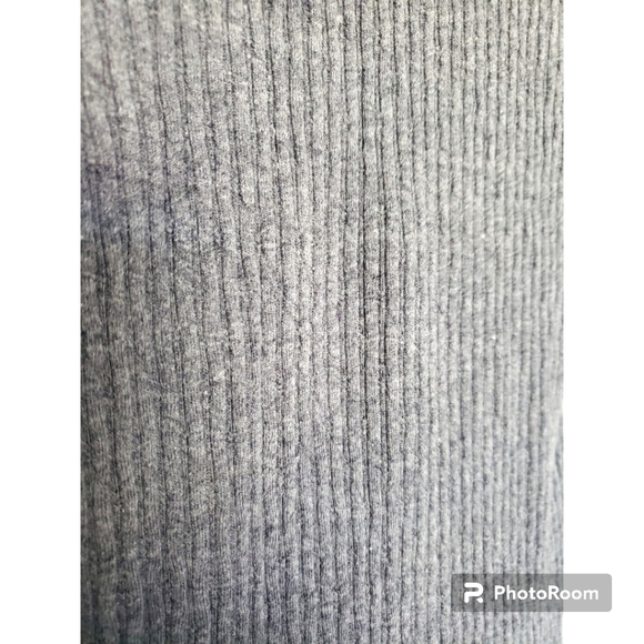 ☕ Croquet Club Grey Knit Long Sleeved Top Size Small Juniors - Picture 3 of 7